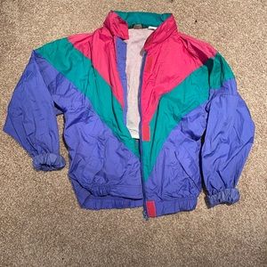 Retro windbreaker